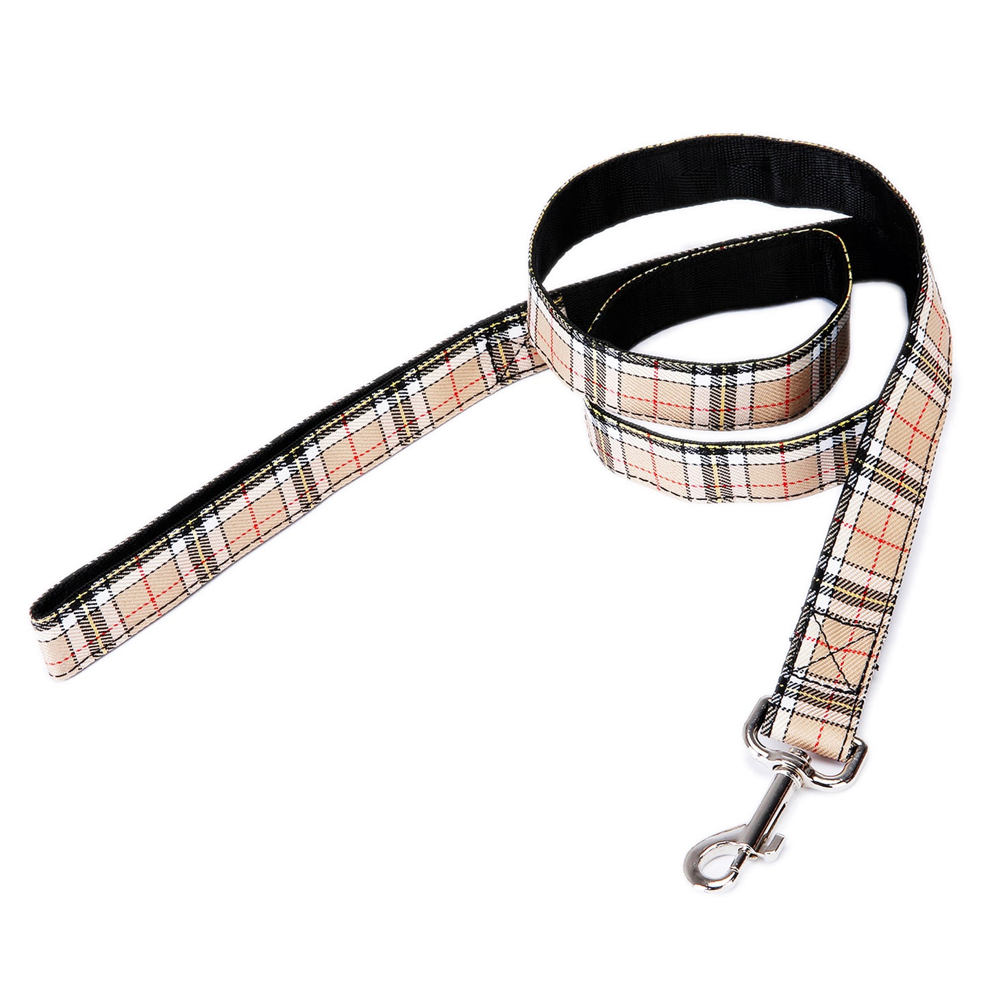 Pet Leash Multicolor Dog Pull Strap Check Stripe Extension Strap Pet Supplies