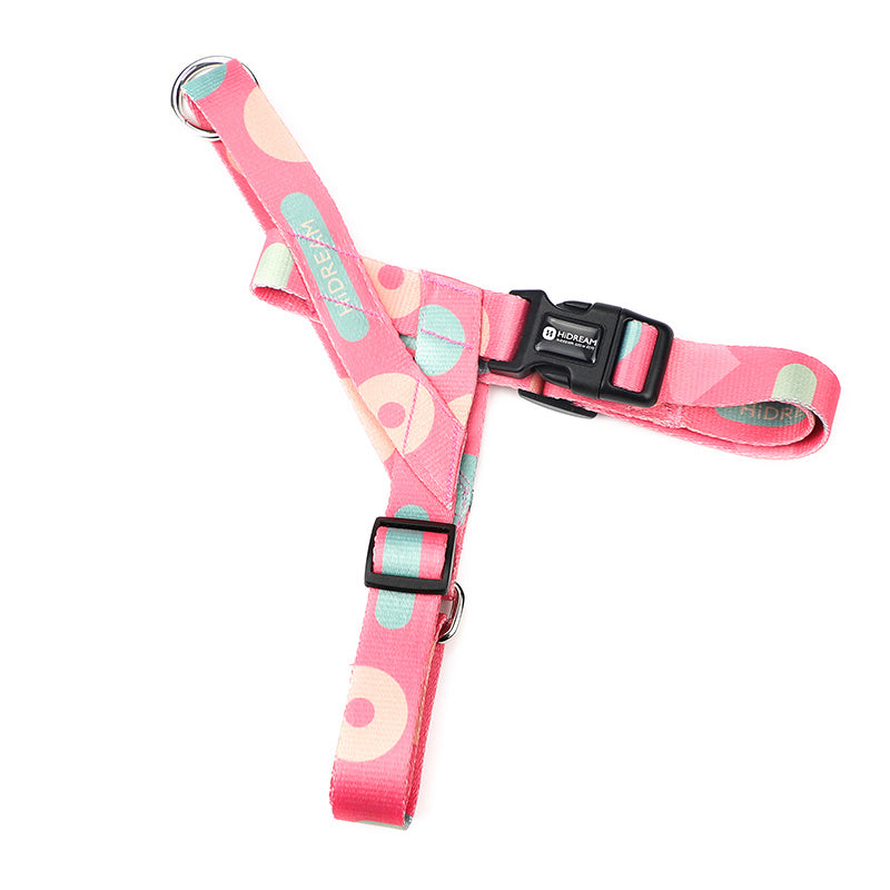 Pet leash cat chest strap