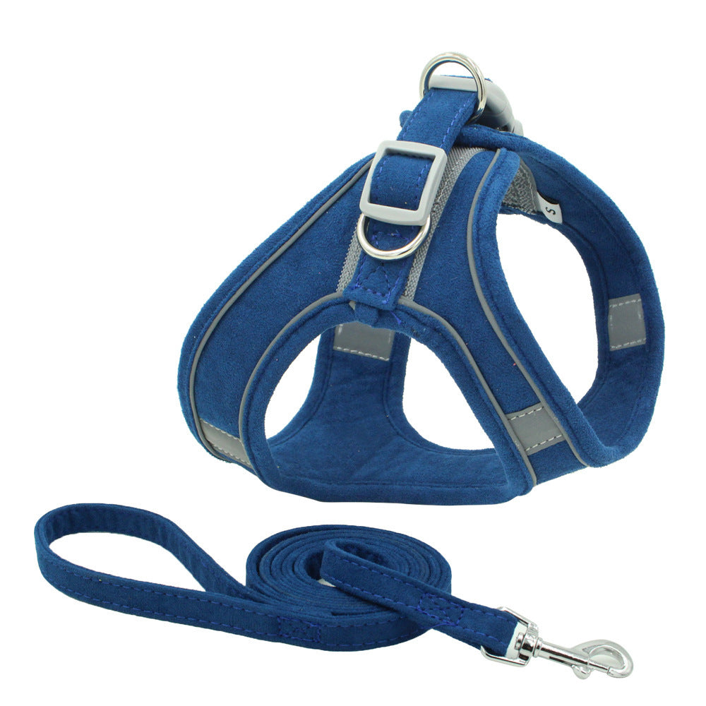 Fashion Fleece Pet Chest Strap Reflective