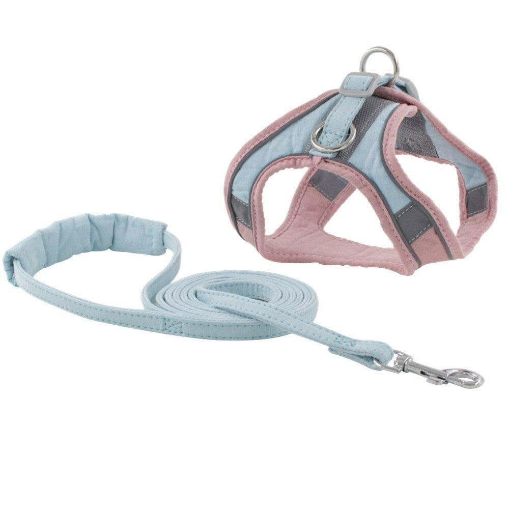 Fashion Fleece Pet Chest Strap Reflective