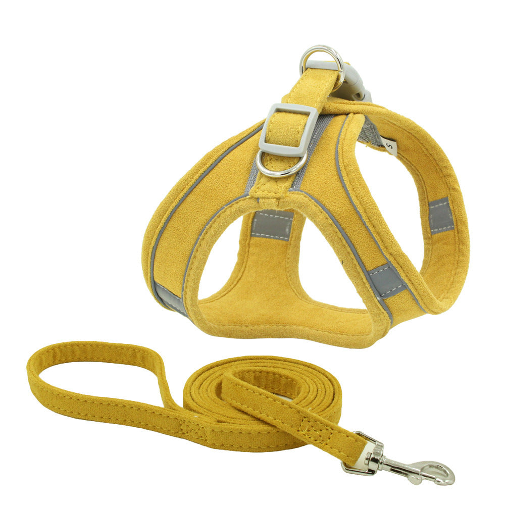 Fashion Fleece Pet Chest Strap Reflective