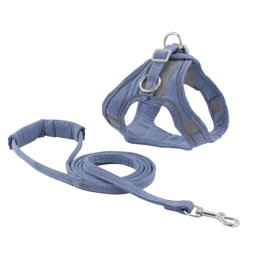 Fashion Fleece Pet Chest Strap Reflective