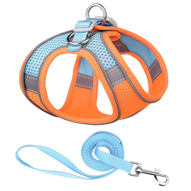 Fashion Fleece Pet Chest Strap Reflective